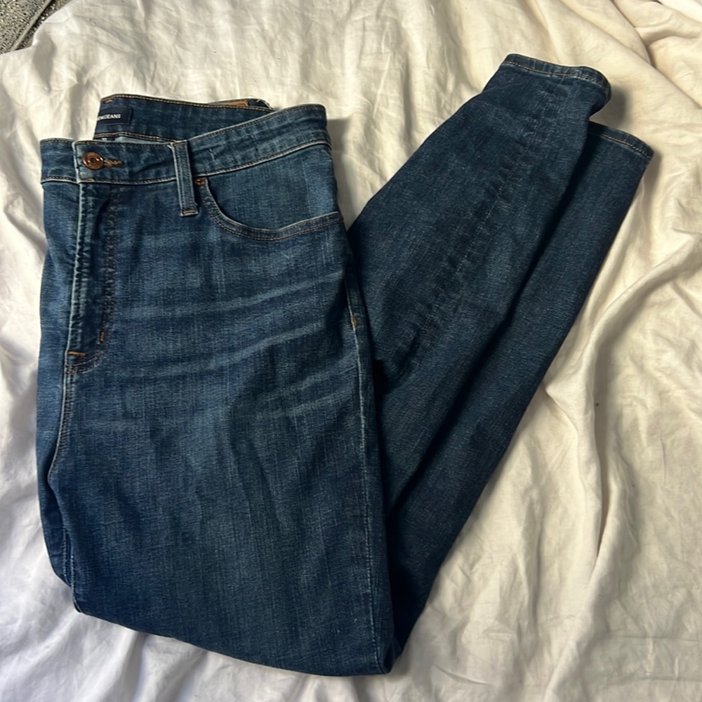 J. Crew High Rise Curvy “toothpick” Jeans